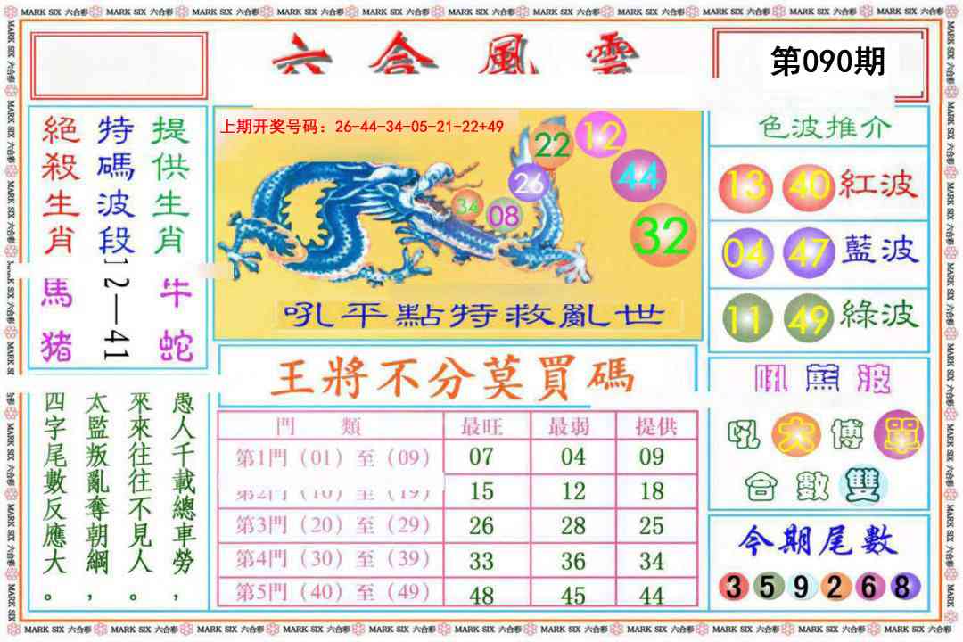 090期六合风云《另版》[图]